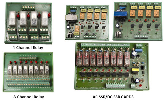 Relay / AC SSR / DC SSR Cards