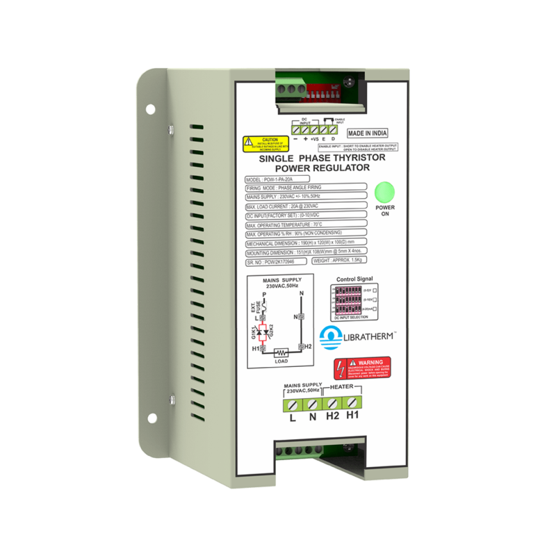 Single Phase Thyristor Power Controller – POW-1-PA